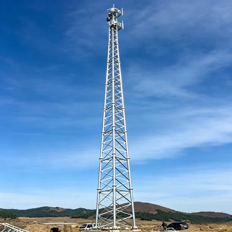 Communication Four-tube Tower
